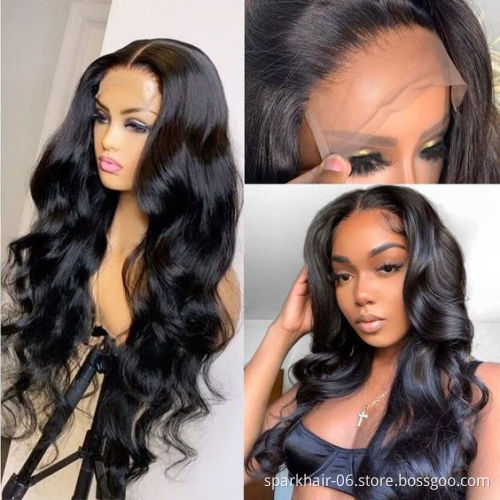 New Fashion Human hair Wig Cuticle Aligned Hair Lace Frontal Wig With Brazilian Virgin Hair Wig Supplier